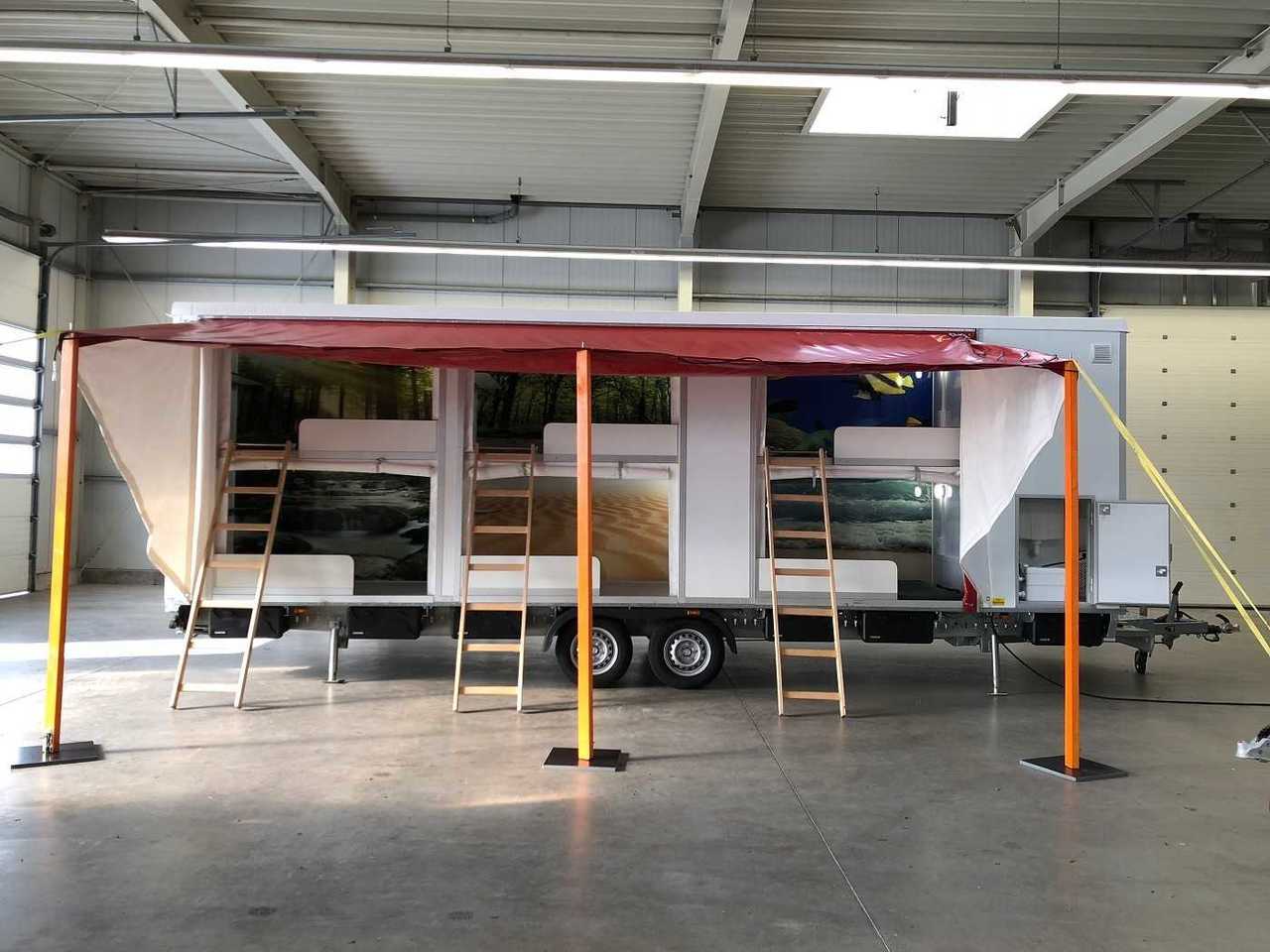 ROSEMEIER EW TA-NO Festivalanhänger Mannschaftswagen Campinganhänger - مقطورة بيع ( الأغذية): صورة 1 ROSEMEIER EW TA-NO Festivalanhänger Mannschaftswagen Campinganhänger - مقطورة بيع ( الأغذية): صورة 1