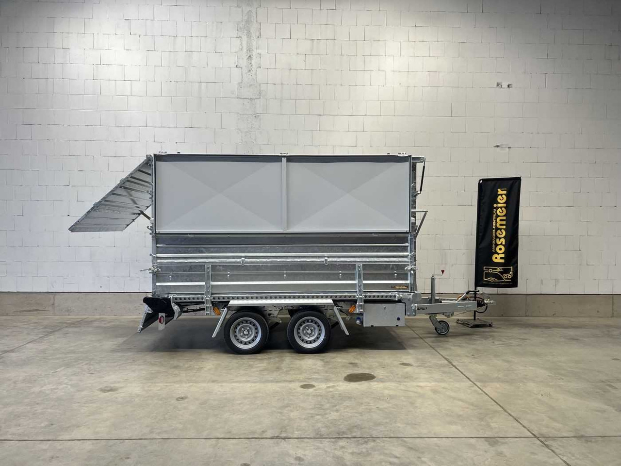 ROSEMEIER G GA 3500 Abrollanhänger - مقطورة قلاب: صورة 2 ROSEMEIER G GA 3500 Abrollanhänger - مقطورة قلاب: صورة 2