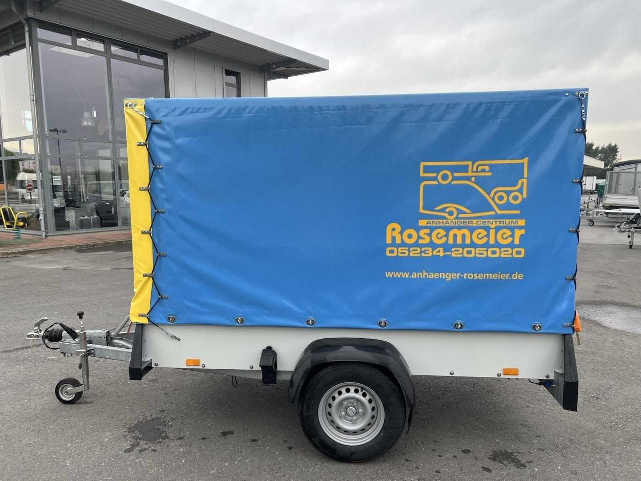 ROSEMEIER VE Spectrum B 13.25 Cirkus Plane Kastenanhänger geb - مقطورة سيارة: صورة 2 ROSEMEIER VE Spectrum B 13.25 Cirkus Plane Kastenanhänger geb - مقطورة سيارة: صورة 2