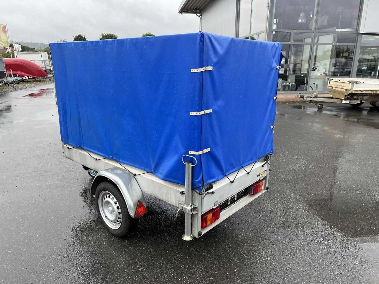 STEMA B 6075 Plane Kastenanhänger ungebremst - مقطورة سيارة: صورة 5 STEMA B 6075 Plane Kastenanhänger ungebremst - مقطورة سيارة: صورة 5