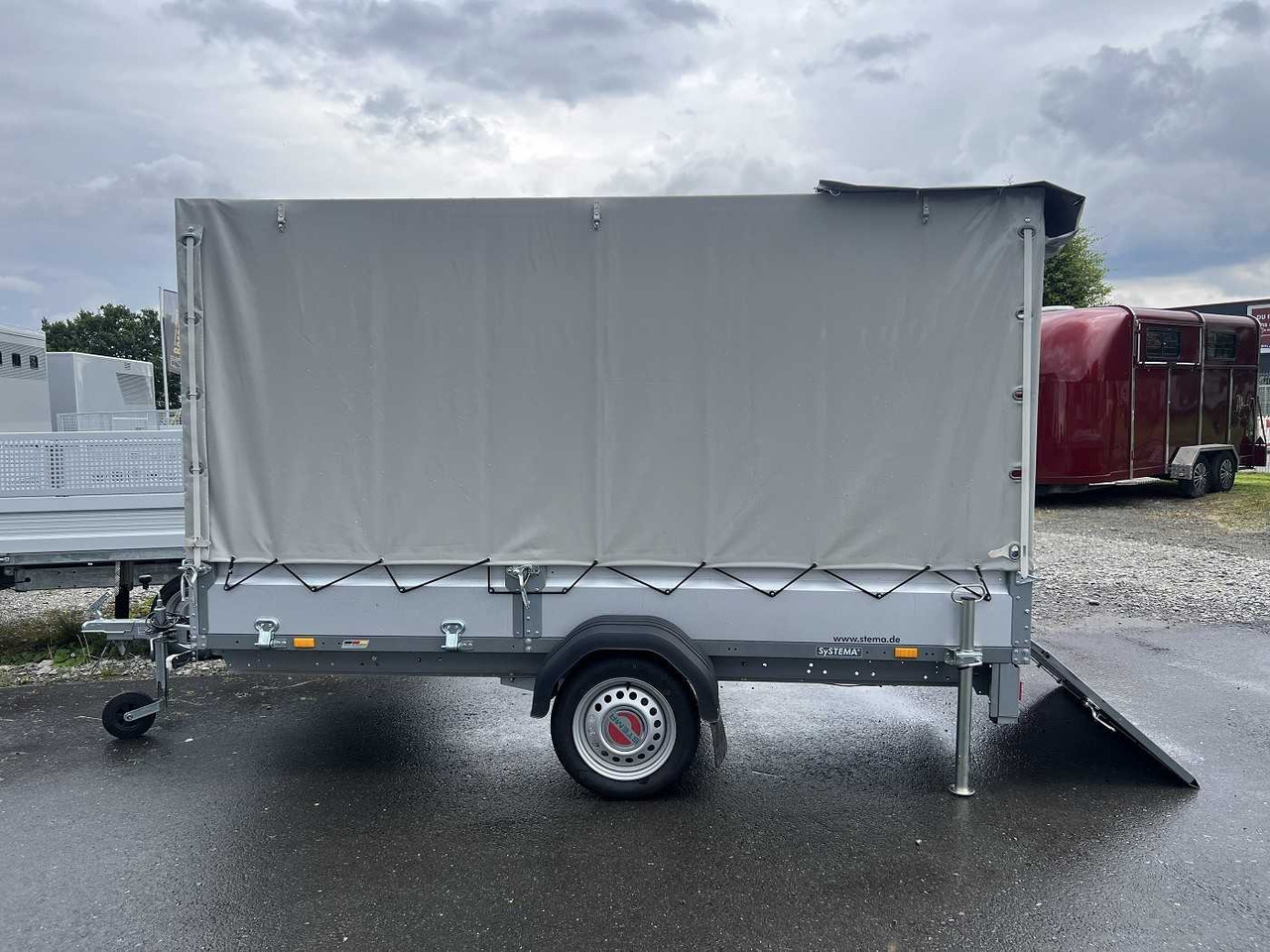 مقطورة سيارة STEMA Rex 30 Plane Kastenanhänger ungebremst: صورة 14