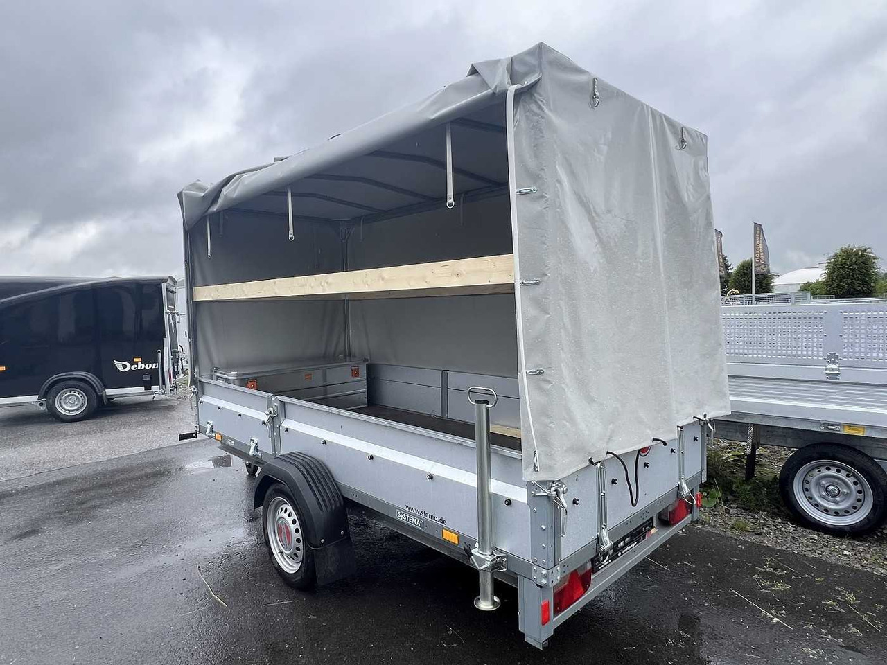 مقطورة سيارة STEMA Rex 30 Plane Kastenanhänger ungebremst: صورة 24