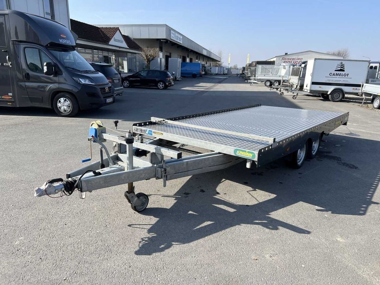 مقطورة شحن نقل السيارات UNSINN AHK 3543-13-2070 Autotransporter: صورة 7