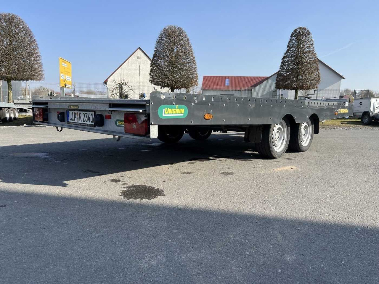 مقطورة شحن نقل السيارات UNSINN AHK 3543-13-2070 Autotransporter: صورة 19