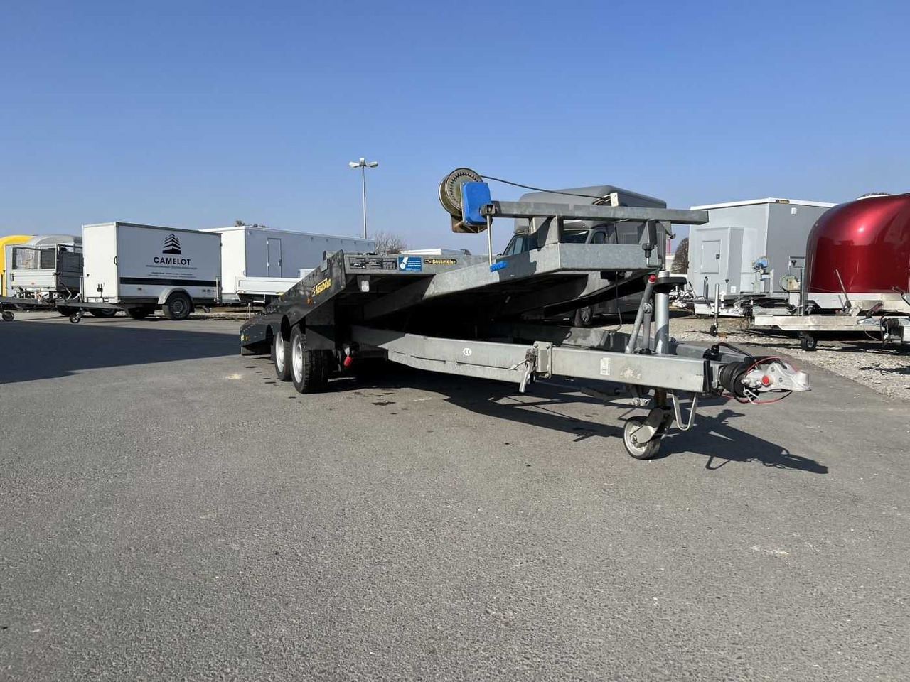 مقطورة شحن نقل السيارات UNSINN AHK 3543-13-2070 Autotransporter: صورة 11