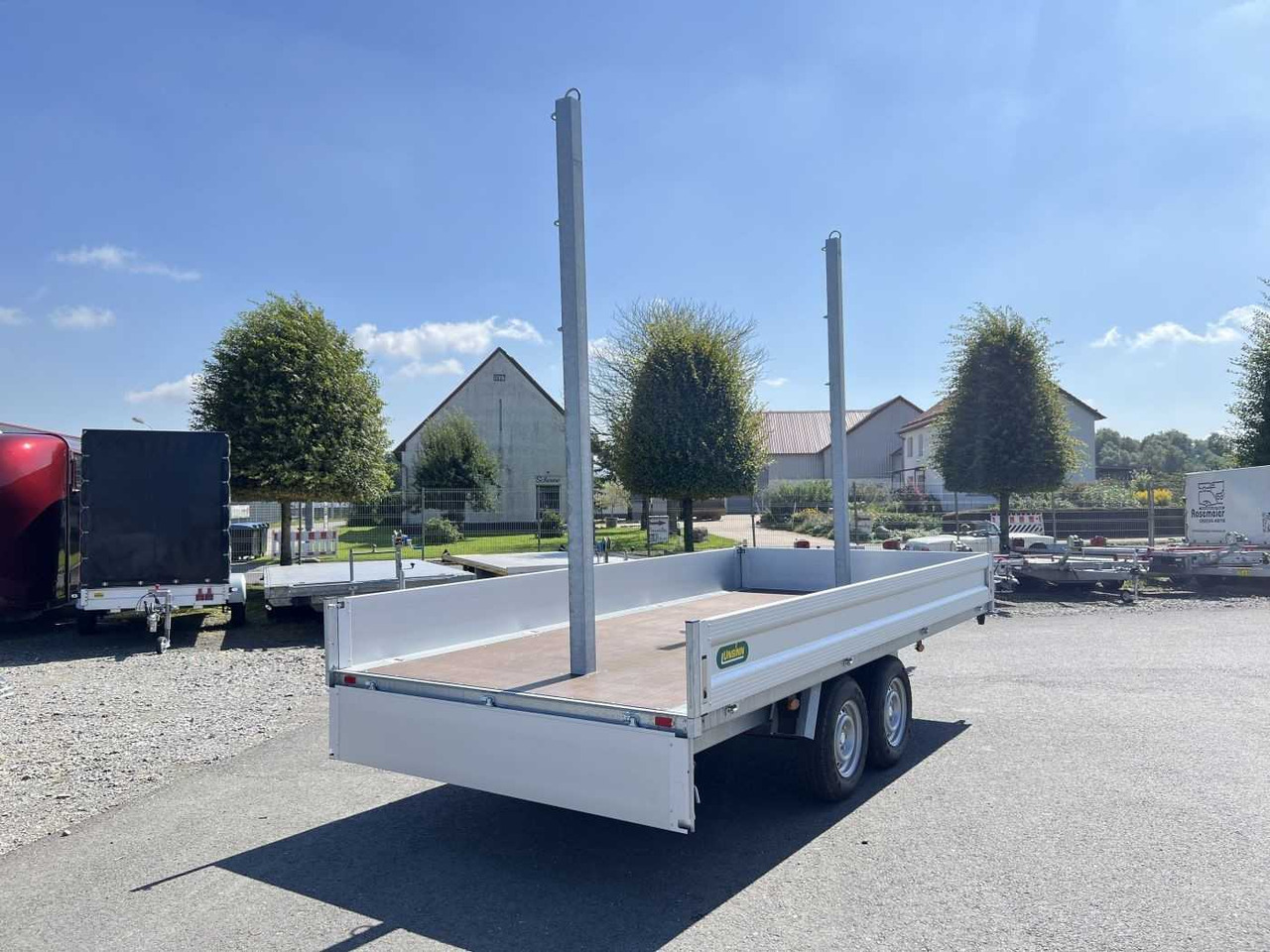 UNSINN ULM 4220-35-14 Langmaterialanhänger - مقطورات مسطحة: صورة 3 UNSINN ULM 4220-35-14 Langmaterialanhänger - مقطورات مسطحة: صورة 3