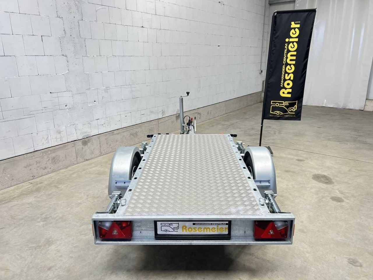 VEZEKO Generator 1-Achser Maschinentransporter - مقطورة دراجة نارية: صورة 3 VEZEKO Generator 1-Achser Maschinentransporter - مقطورة دراجة نارية: صورة 3