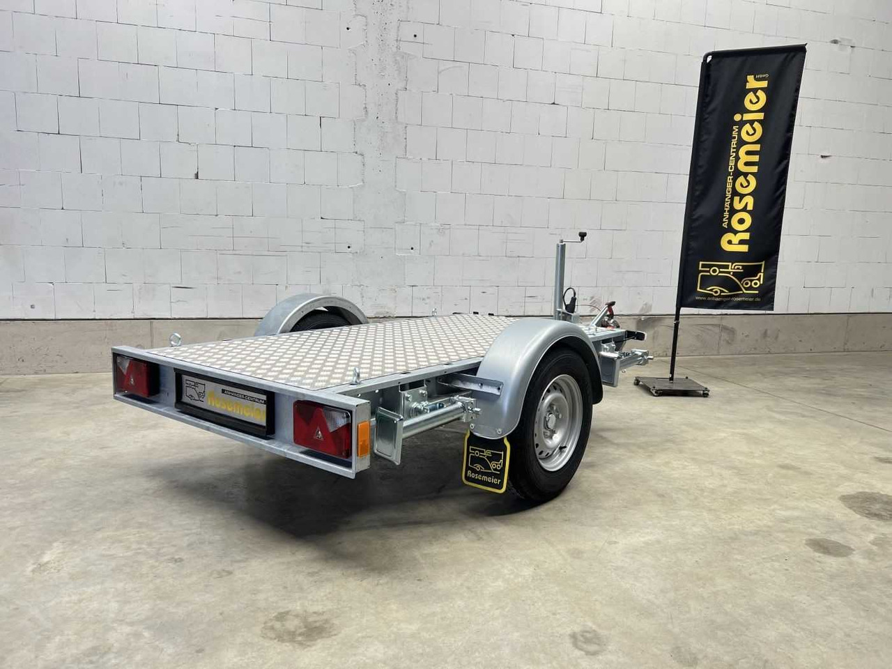 VEZEKO Generator 1-Achser Maschinentransporter - مقطورة دراجة نارية: صورة 5 VEZEKO Generator 1-Achser Maschinentransporter - مقطورة دراجة نارية: صورة 5