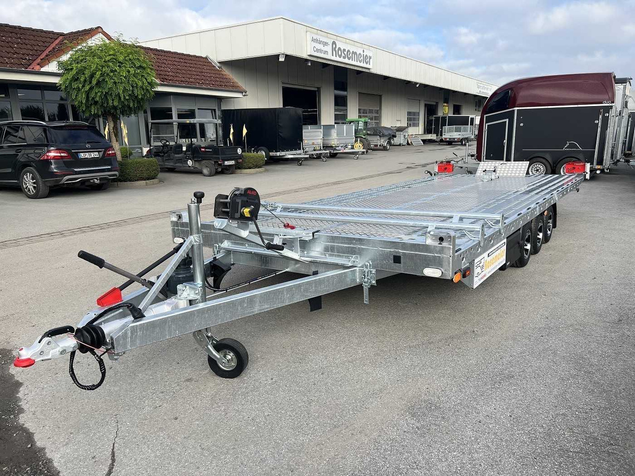 VEZEKO Jumbola 35.60 Tridem Autotransporter - مقطورة شحن نقل السيارات: صورة 5 VEZEKO Jumbola 35.60 Tridem Autotransporter - مقطورة شحن نقل السيارات: صورة 5