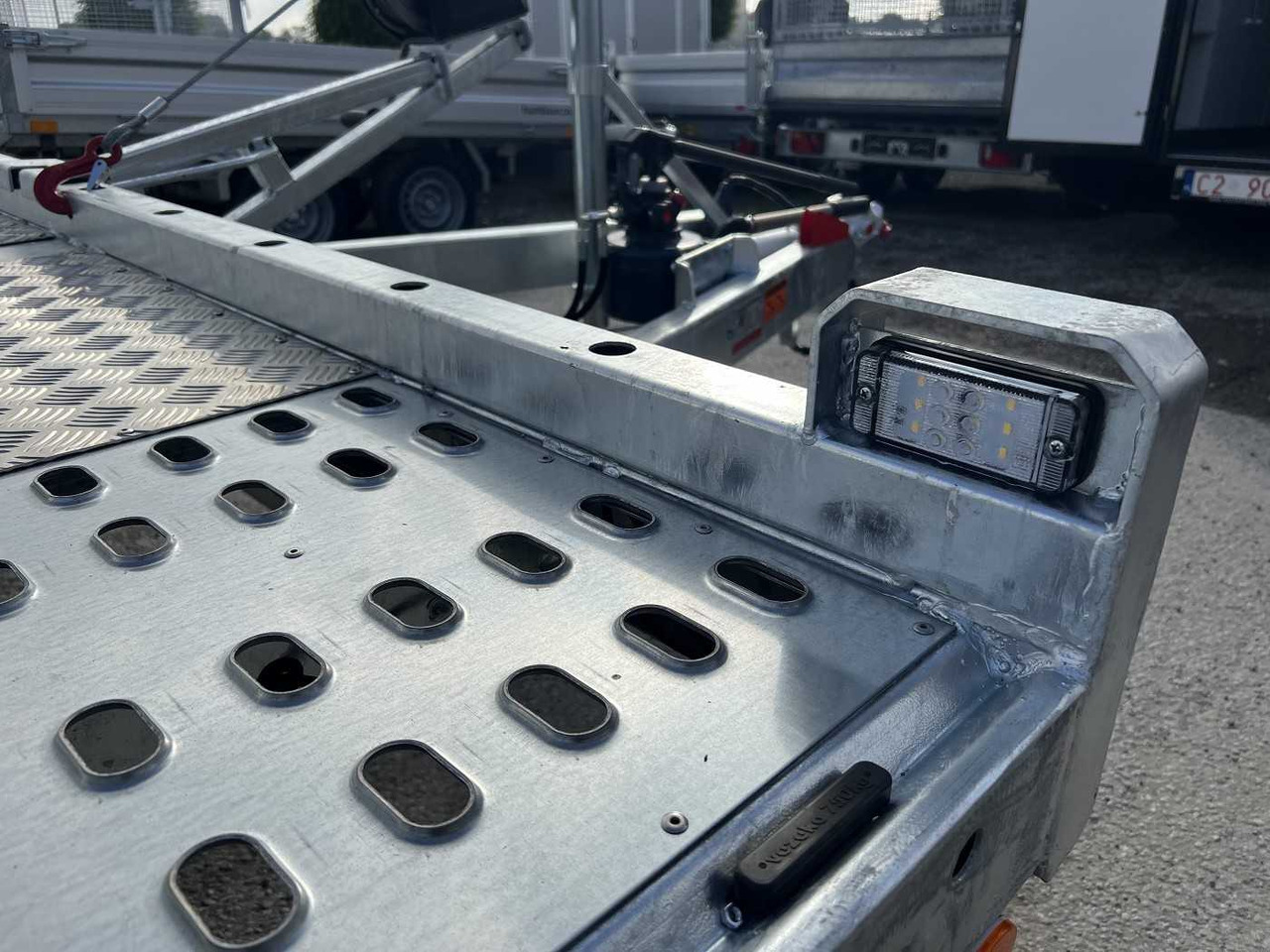 جديدة مقطورة شحن نقل السيارات VEZEKO Jumbola 35.60 Tridem Autotransporter: صورة 26