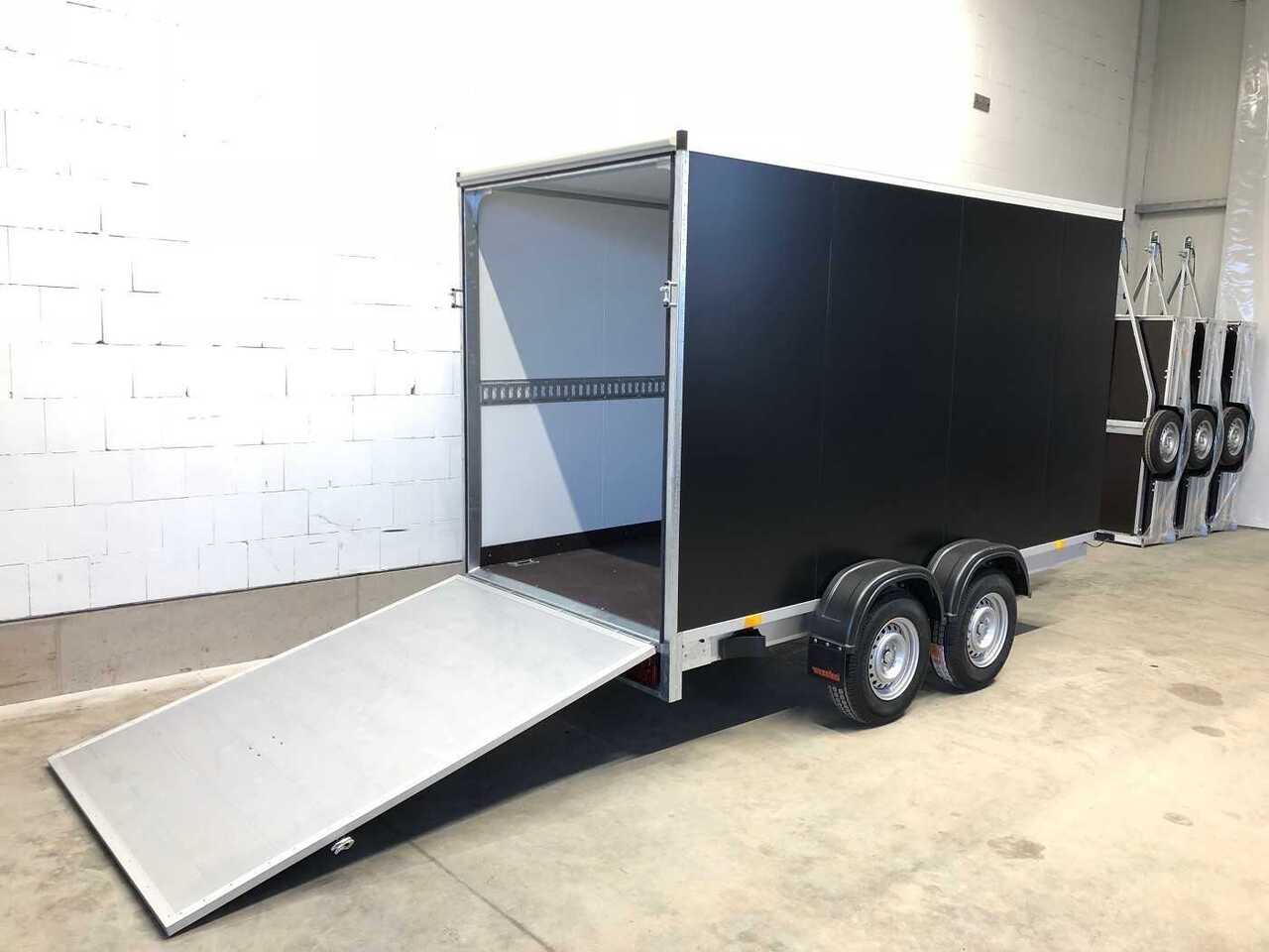 VEZEKO TK B 27.35 Rampe Kofferanhänger - مقطورة صندوق مغلق: صورة 1 VEZEKO TK B 27.35 Rampe Kofferanhänger - مقطورة صندوق مغلق: صورة 1