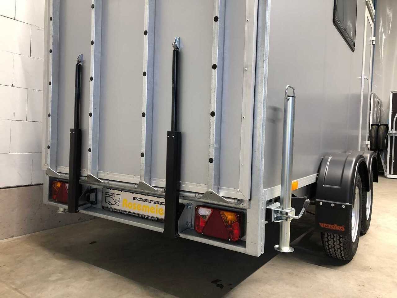 VEZEKO TK B 27.35 Rampe Tür Fenster Kofferanhänger - مقطورة صندوق مغلق: صورة 4 VEZEKO TK B 27.35 Rampe Tür Fenster Kofferanhänger - مقطورة صندوق مغلق: صورة 4