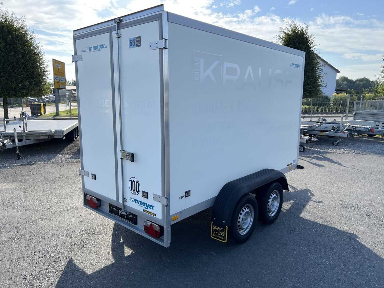 WM MEYER EG-AZ25 Kofferanhänger - مقطورة صندوق مغلق: صورة 3 WM MEYER EG-AZ25 Kofferanhänger - مقطورة صندوق مغلق: صورة 3