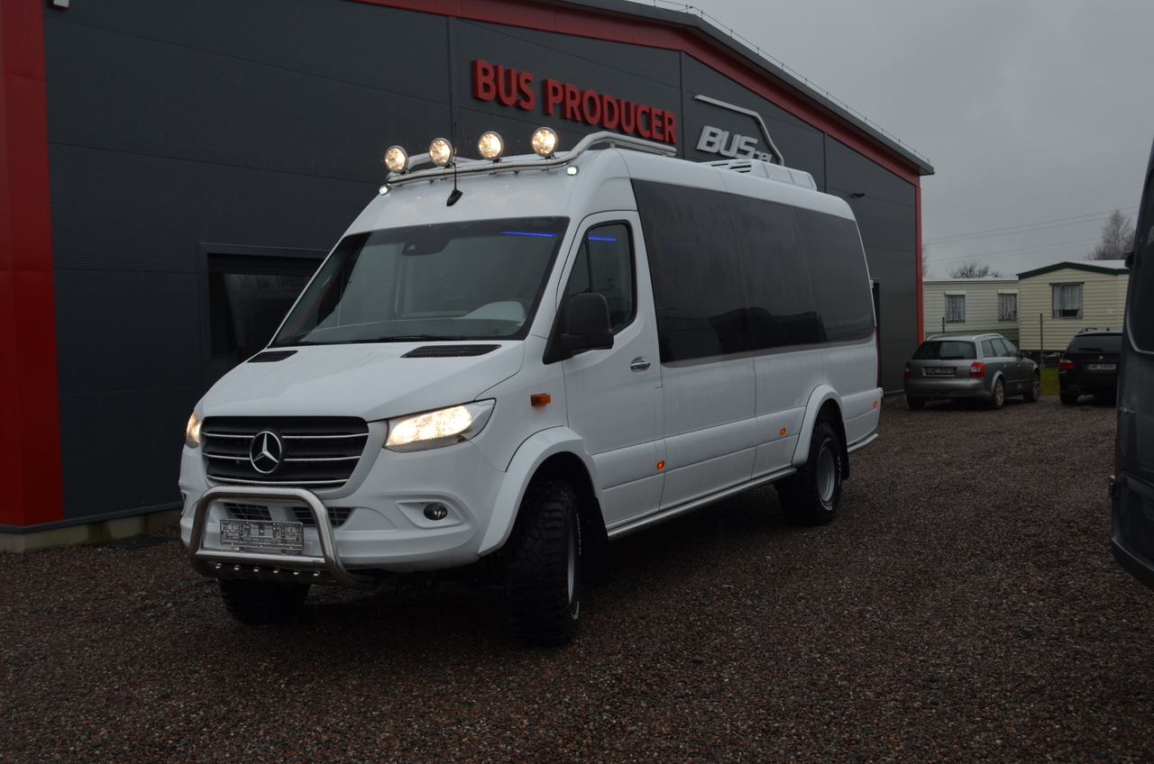 MERCEDES-BENZ Sprinter 519 4x4 high and low drive - حافلة صغيرة, ميكروباص: صورة 4 MERCEDES-BENZ Sprinter 519 4x4 high and low drive - حافلة صغيرة, ميكروباص: صورة 4