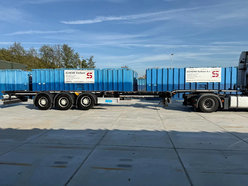 D-Tec Flexitrailer 3x Extandable / For all sizes container/tyres all 80%/Holland Trailer - نصف مقطورة لنقل الحاويات: صورة 3 D-Tec Flexitrailer 3x Extandable / For all sizes container/tyres all 80%/Holland Trailer - نصف مقطورة لنقل الحاويات: صورة 3