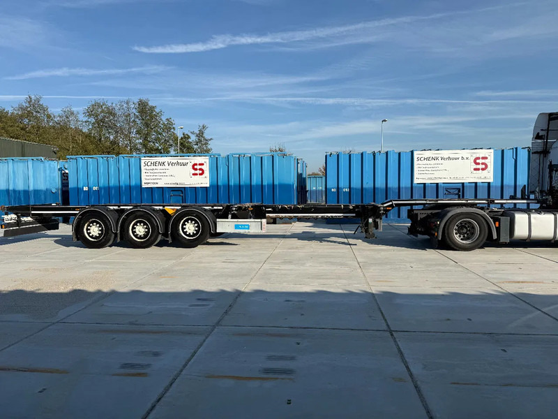 D-Tec Flexitrailer 3x Extandable / For all sizes container/tyres all 80%/Holland Trailer - نصف مقطورة لنقل الحاويات: صورة 2 D-Tec Flexitrailer 3x Extandable / For all sizes container/tyres all 80%/Holland Trailer - نصف مقطورة لنقل الحاويات: صورة 2