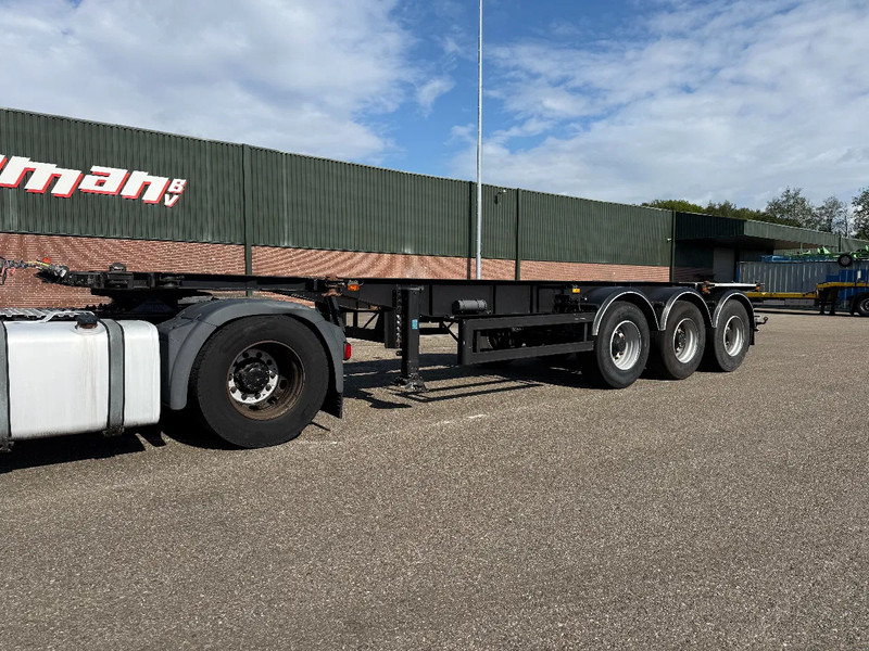 Van Hool Van Hool container chassis / SAF drum / 2x Lift Axle / tankcontainer - نصف مقطورة لنقل الحاويات: صورة 4 Van Hool Van Hool container chassis / SAF drum / 2x Lift Axle / tankcontainer - نصف مقطورة لنقل الحاويات: صورة 4