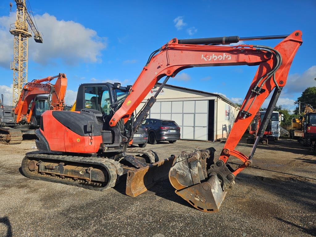 حفارة مُصَّغرة KUBOTA KX 080 -4: صورة 7