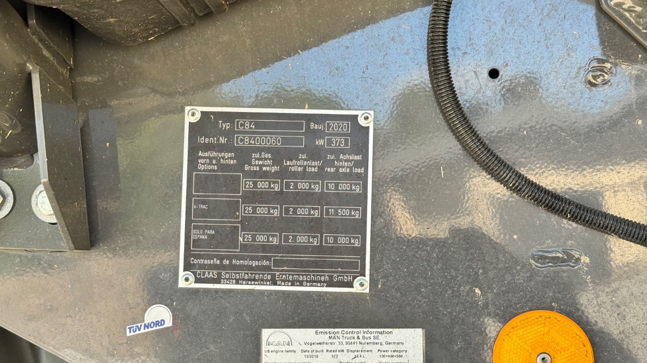 حصادة موحَّدة CLAAS Lexion 6900 TerraTrac 890 full Options: صورة 6 حصادة موحَّدة CLAAS Lexion 6900 TerraTrac 890 full Options: صورة 6