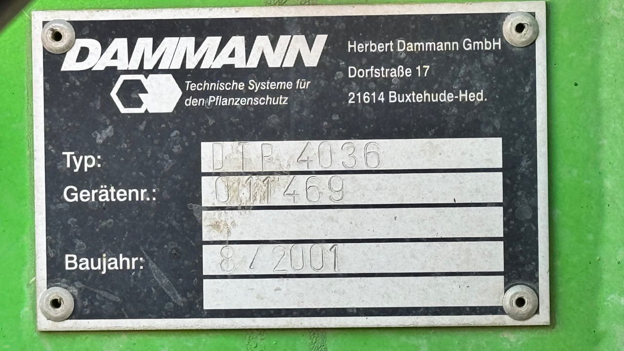 Dammann DTP 4036 ProfiClass in TOP Condition - بخاخ ذاتية الدفع: صورة 4 Dammann DTP 4036 ProfiClass in TOP Condition - بخاخ ذاتية الدفع: صورة 4