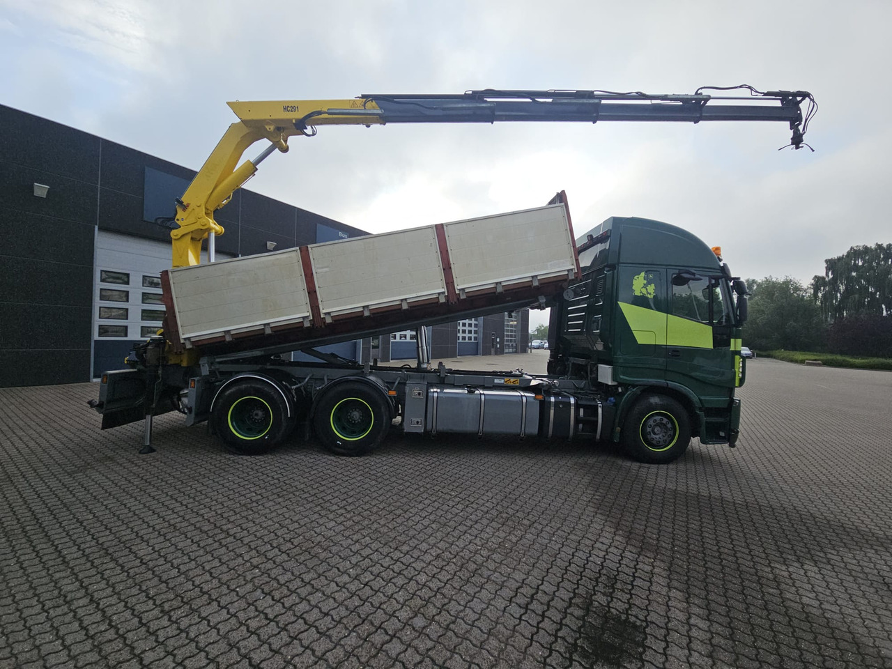 Iveco Stralis 560 6x4 - شاحنات الحاويات / جسم علوي قابل للتغيير شاحنة, شاحنة كرين: صورة 4 Iveco Stralis 560 6x4 - شاحنات الحاويات / جسم علوي قابل للتغيير شاحنة, شاحنة كرين: صورة 4