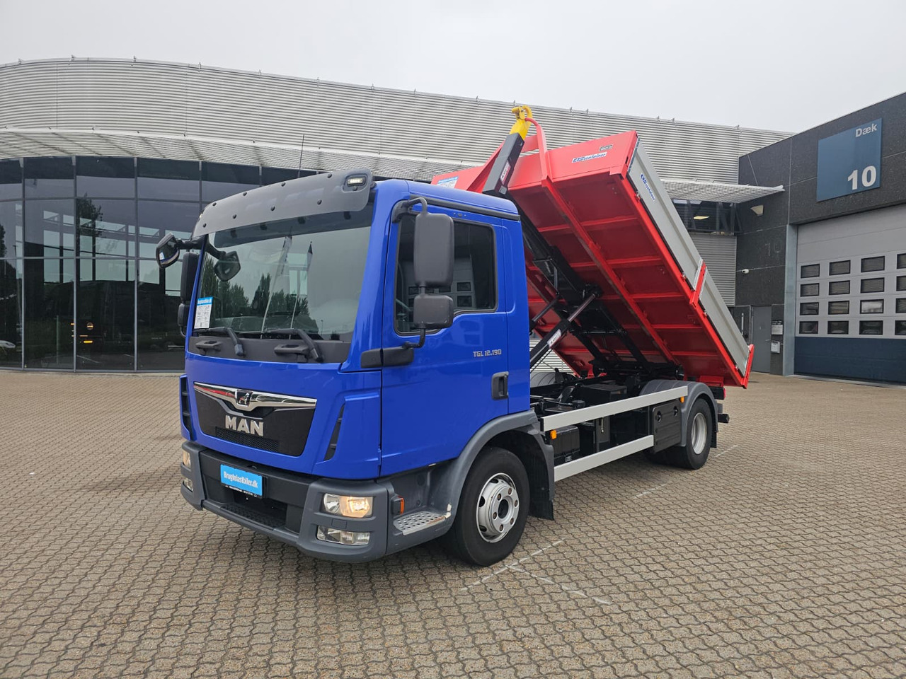 MAN TGL 12.190 BL - شاحنة ذات خطاف: صورة 1 MAN TGL 12.190 BL - شاحنة ذات خطاف: صورة 1