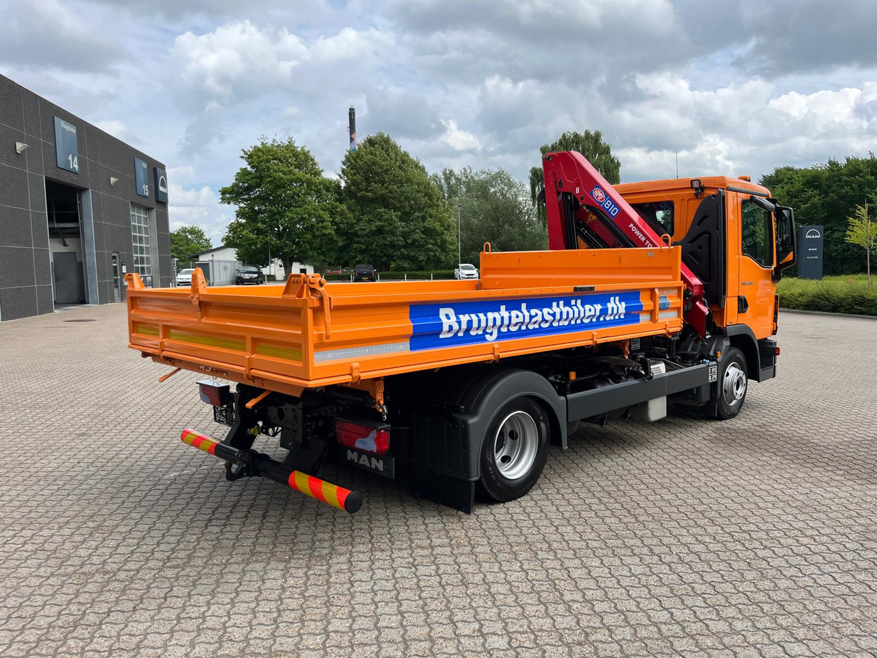 MAN TGL 8.220 - شاحنة قلاب, شاحنة كرين: صورة 4 MAN TGL 8.220 - شاحنة قلاب, شاحنة كرين: صورة 4