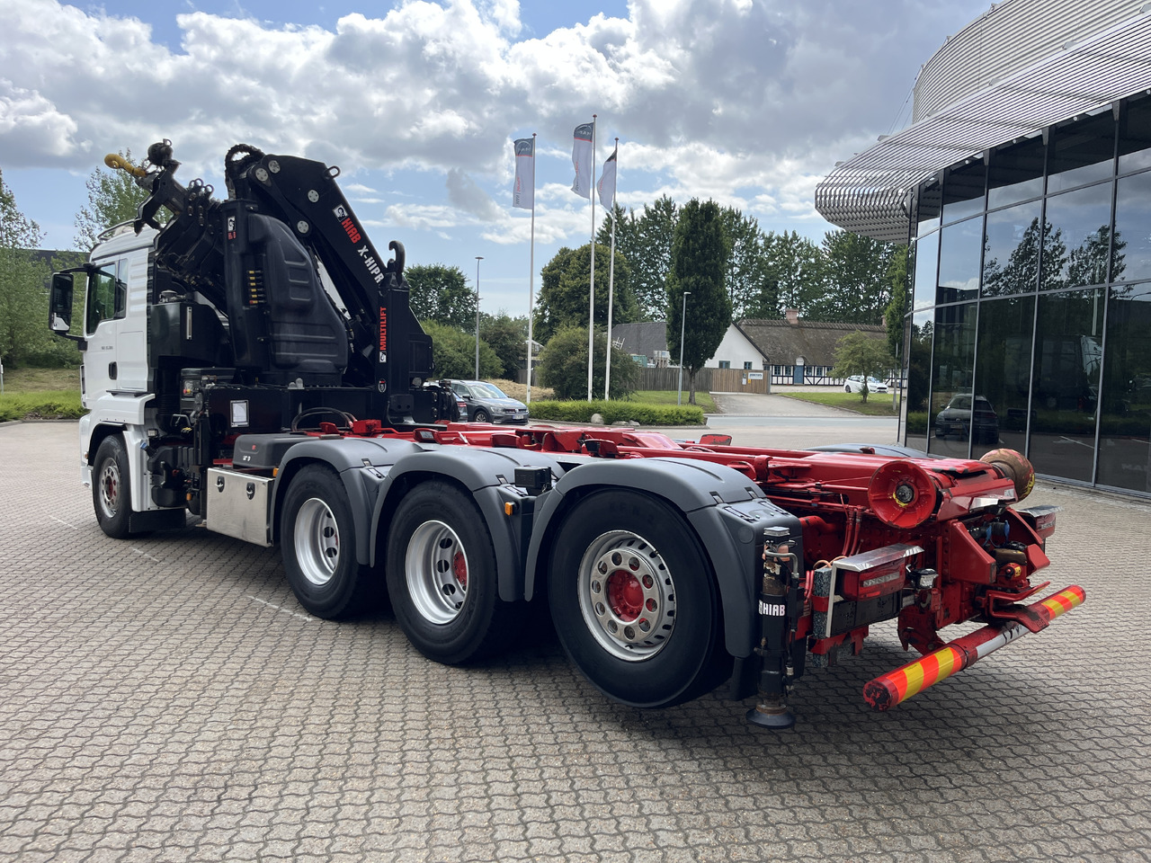 MAN TGS 35.500 8x4 - شاحنات الحاويات / جسم علوي قابل للتغيير شاحنة, شاحنة كرين: صورة 3 MAN TGS 35.500 8x4 - شاحنات الحاويات / جسم علوي قابل للتغيير شاحنة, شاحنة كرين: صورة 3