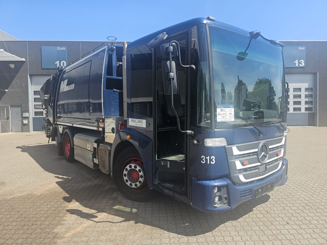 Mercedes Econic 2630 Gas-CNG - شاحنة النفايات: صورة 2 Mercedes Econic 2630 Gas-CNG - شاحنة النفايات: صورة 2