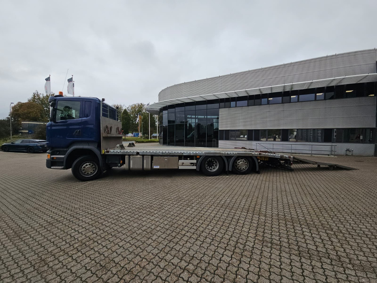 Scania Scania R450 6X2-4 - شاحنة نقل سيارات شاحنة: صورة 2 Scania Scania R450 6X2-4 - شاحنة نقل سيارات شاحنة: صورة 2