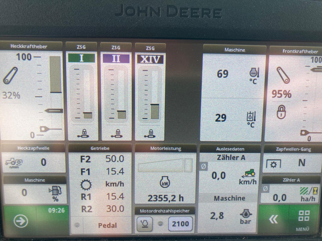 John Deere 6110R - جرار: صورة 4 John Deere 6110R - جرار: صورة 4