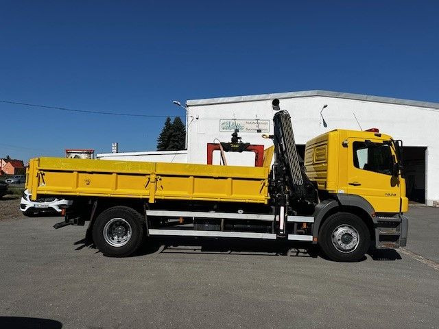 Mercedes-Benz Axor 1828 mit Kipper und Ladekran Top - شاحنة قلاب, شاحنة كرين: صورة 2 Mercedes-Benz Axor 1828 mit Kipper und Ladekran Top - شاحنة قلاب, شاحنة كرين: صورة 2