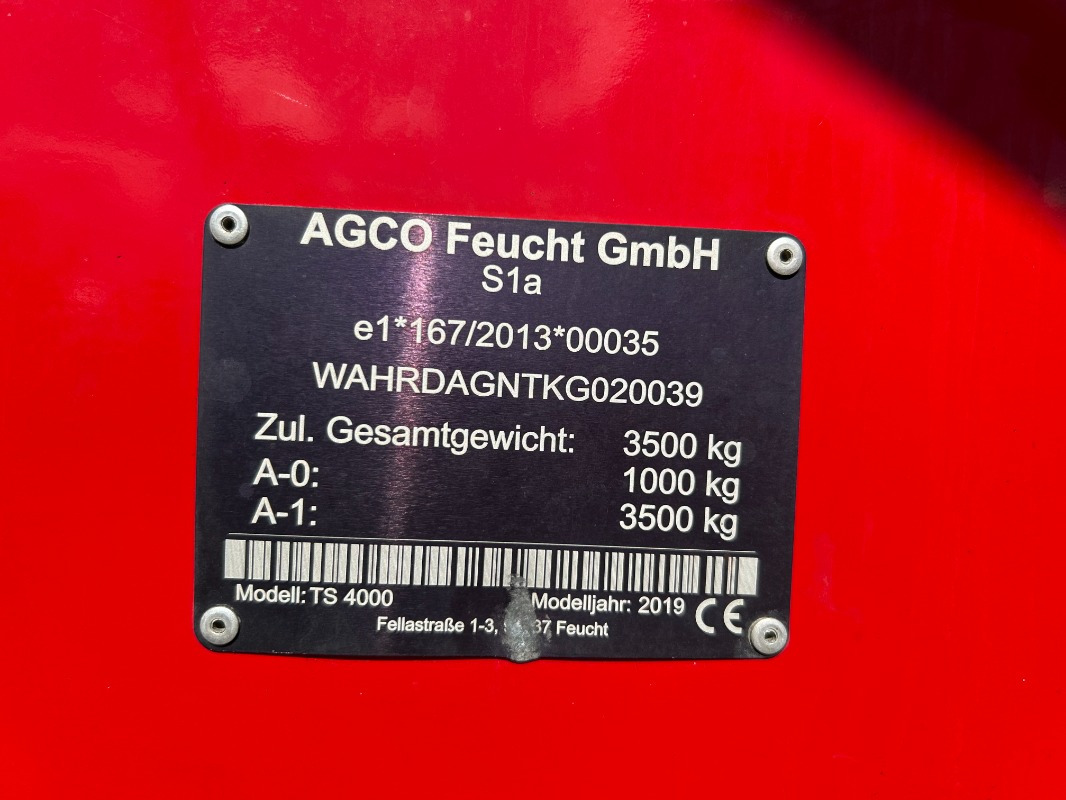 آلة تيبيس العشب/ آلة جمع العشب Fella Juras TS 4000: صورة 10