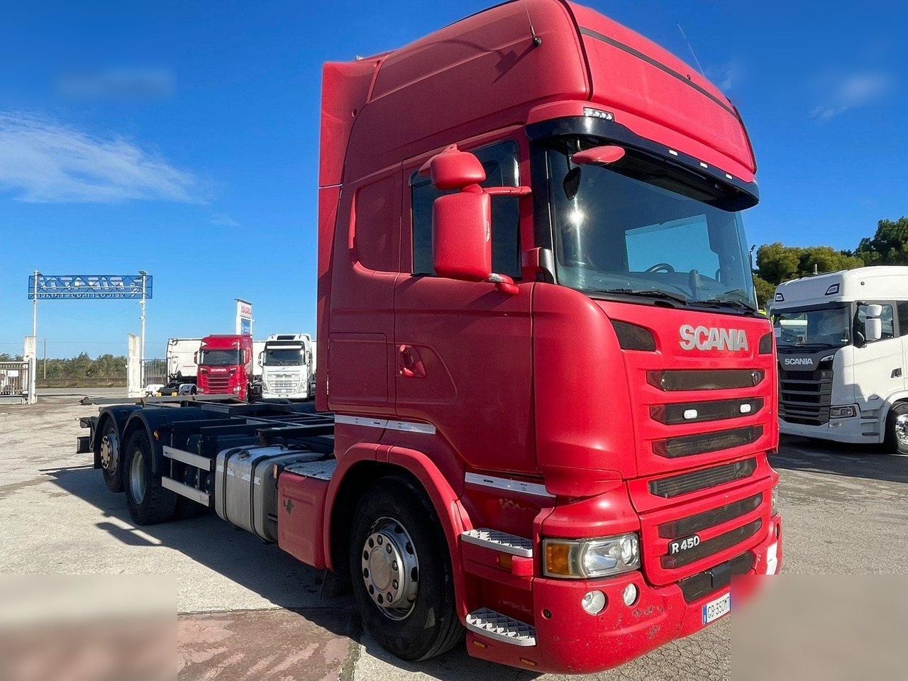 SCANIA R450 - شاحنات الحاويات / جسم علوي قابل للتغيير شاحنة: صورة 1 SCANIA R450 - شاحنات الحاويات / جسم علوي قابل للتغيير شاحنة: صورة 1