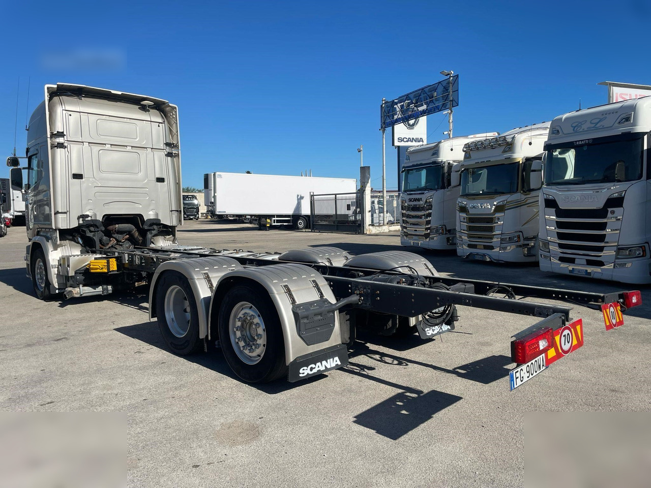 SCANIA R580 - شاحنة هيكل كابينة: صورة 3 SCANIA R580 - شاحنة هيكل كابينة: صورة 3