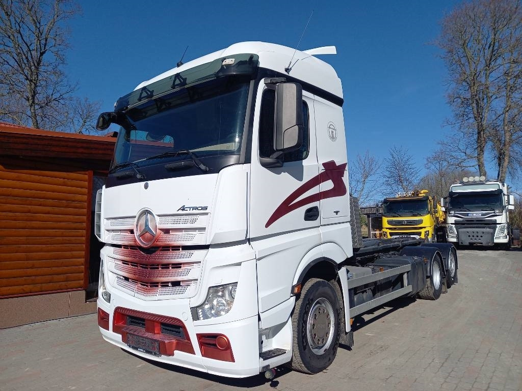 Mercedes-Benz Actros, 6X2, JOAB HOOK LIFT - شاحنة ذات خطاف: صورة 1 Mercedes-Benz Actros, 6X2, JOAB HOOK LIFT - شاحنة ذات خطاف: صورة 1