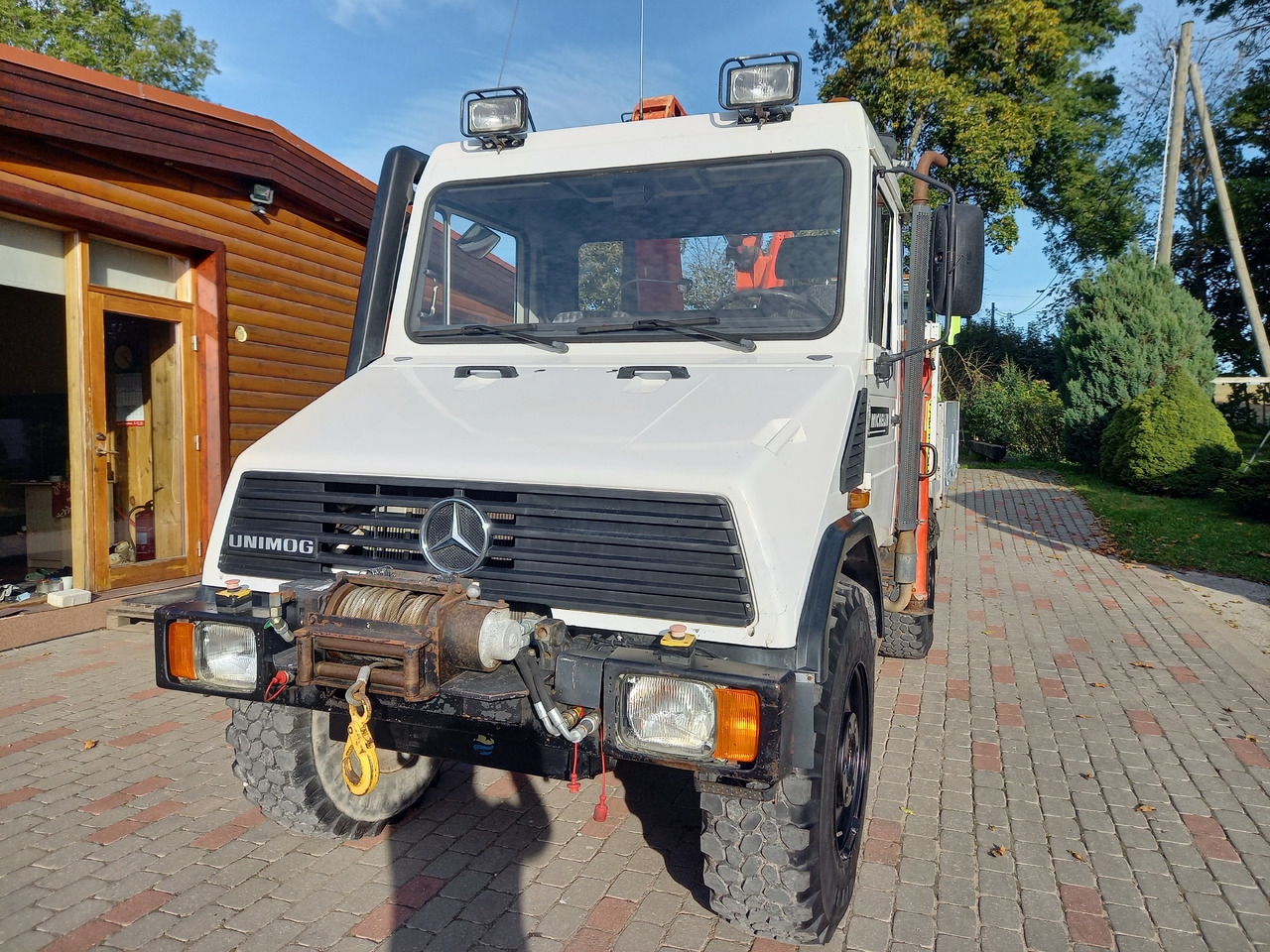 UNIMOG U100L - شاحنة كرين: صورة 3 UNIMOG U100L - شاحنة كرين: صورة 3