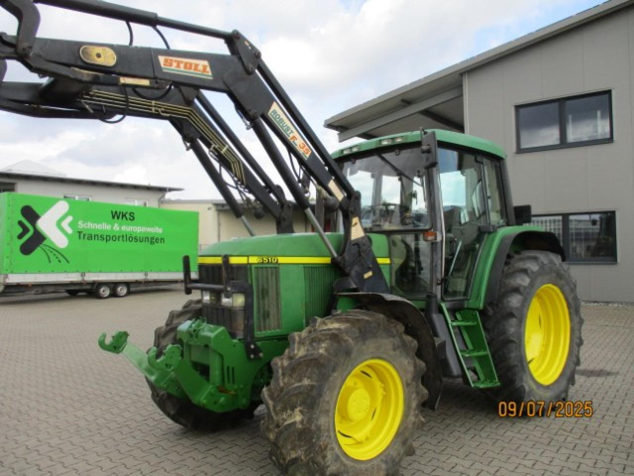 John Deere 6510 - جرار: صورة 2 John Deere 6510 - جرار: صورة 2