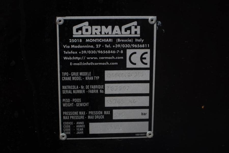 رافعة لجميع التضاريس Cormach FH16 550 10x4 Valid inspection, *Guarantee! 10x4x6: صورة 8