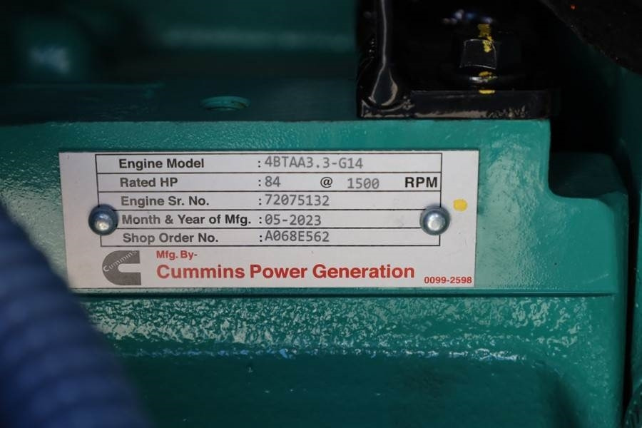 Cummins C55D5EQ Declaration of Conformity, Diesel, 55kVA, - مجموعة المولدات: صورة 5 Cummins C55D5EQ Declaration of Conformity, Diesel, 55kVA, - مجموعة المولدات: صورة 5