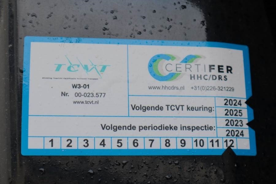 رافعة لجميع التضاريس Effer 955/8S Volvo 540 Euro 6, Valid Inspection, 8x2x4 D: صورة 22