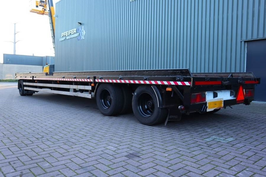 نصف مقطورة مسطحة GS Meppel AC-2800L Dutch Registration, 3 Axles, 20t L: صورة 8