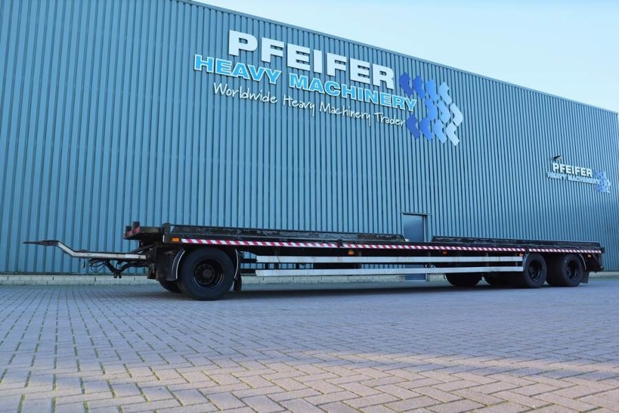 GS Meppel AC-2800L Dutch Registration, 3 Axles, 20t L - نصف مقطورة مسطحة: صورة 1 GS Meppel AC-2800L Dutch Registration, 3 Axles, 20t L - نصف مقطورة مسطحة: صورة 1