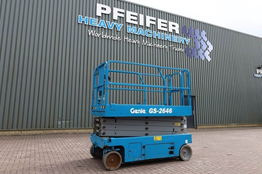 Genie GS2646 Electric, Working Height 9.80m, Capacity 45 - رافعة هيدروليكية مقصية: صورة 1 Genie GS2646 Electric, Working Height 9.80m, Capacity 45 - رافعة هيدروليكية مقصية: صورة 1