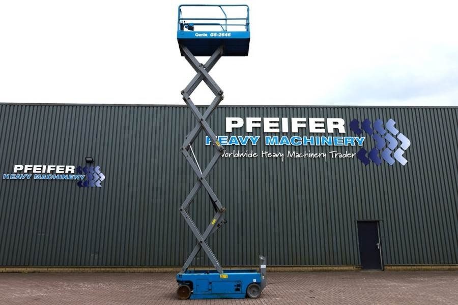 Genie GS2646 Electric, Working Height 9.80m, Capacity 45 - رافعة هيدروليكية مقصية: صورة 3 Genie GS2646 Electric, Working Height 9.80m, Capacity 45 - رافعة هيدروليكية مقصية: صورة 3