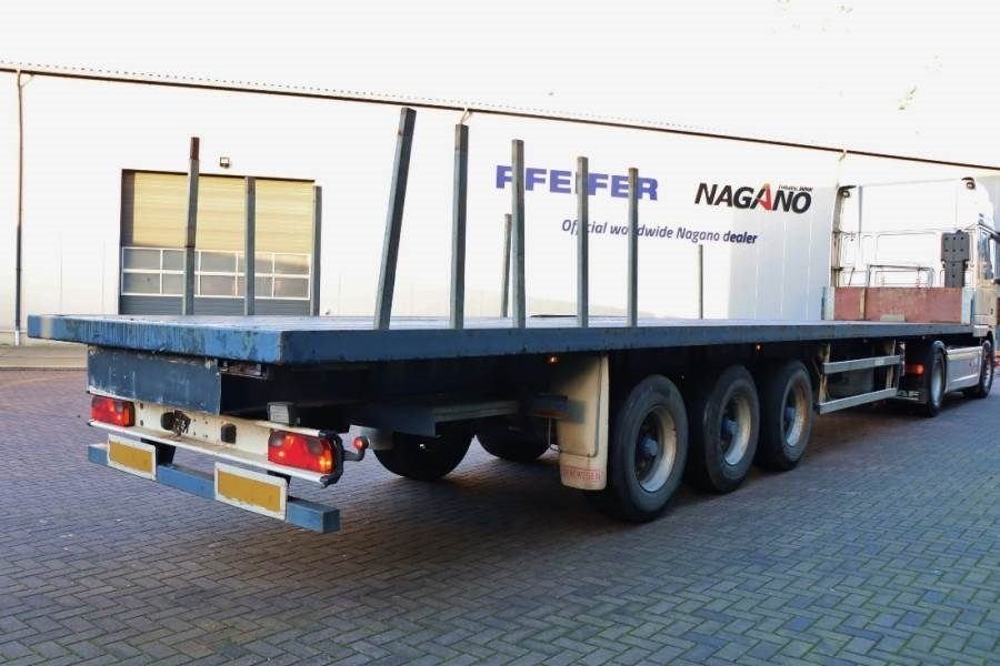 Groenewegen DRO-12-27 3 Axle Trailer, 32t Capacity, BPW Axles - نصف مقطورة مسطحة: صورة 3 Groenewegen DRO-12-27 3 Axle Trailer, 32t Capacity, BPW Axles - نصف مقطورة مسطحة: صورة 3