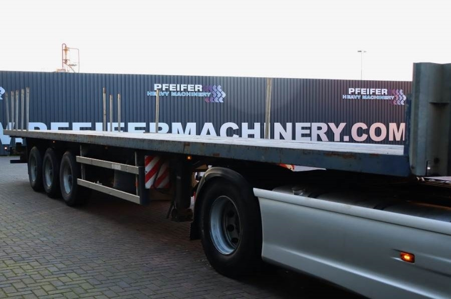 Groenewegen DRO-12-27 3 Axle Trailer, 32t Capacity, BPW Axles - نصف مقطورة مسطحة: صورة 2 Groenewegen DRO-12-27 3 Axle Trailer, 32t Capacity, BPW Axles - نصف مقطورة مسطحة: صورة 2