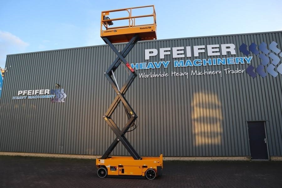 رافعة هيدروليكية مقصية Haulotte Compact 8N Valid inspection, *Guarantee! 8m Workin: صورة 7