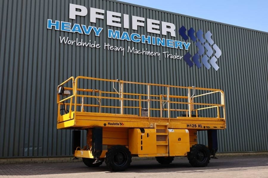 Haulotte H12SXL Diesel, 4x4 Drive, 12m Working Height, 700k - رافعة هيدروليكية مقصية: صورة 1 Haulotte H12SXL Diesel, 4x4 Drive, 12m Working Height, 700k - رافعة هيدروليكية مقصية: صورة 1