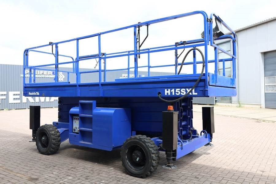 رافعة هيدروليكية مقصية Haulotte H15SXL Diesel, 4x4 Drive, 15m Working Height, 500k: صورة 7